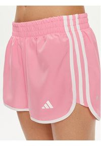 Adidas - adidas Szorty sportowe Marathon 20 IN1533 Różowy Slim Fit. Kolor: różowy. Materiał: syntetyk