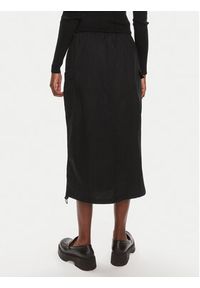 Brave Soul Spódnica midi LSKW-272KELISBK Czarny Straight Fit. Kolor: czarny. Materiał: bawełna #2