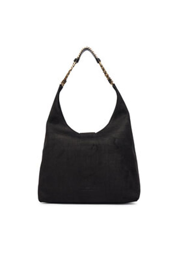 Elisabetta Franchi Torebka BS-01A-61E2-V390 Czarny. Kolor: czarny. Materiał: skórzane