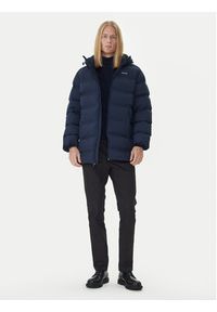 Calvin Klein Kurtka puchowa LV04LD516G Niebieski Regular Fit. Kolor: niebieski. Materiał: syntetyk