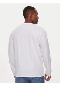 Lacoste Longsleeve TH0990 Biały Regular Fit. Kolor: biały. Materiał: bawełna. Długość rękawa: długi rękaw