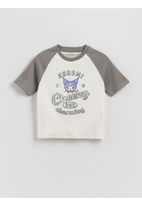 Reserved - T-shirt Kuromi - wielobarwny. Materiał: bawełna. Długość: krótkie #1
