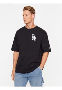 New Era T-Shirt MLB Essentials Lc 60416724 Czarny Regular Fit. Kolor: czarny. Materiał: bawełna #1