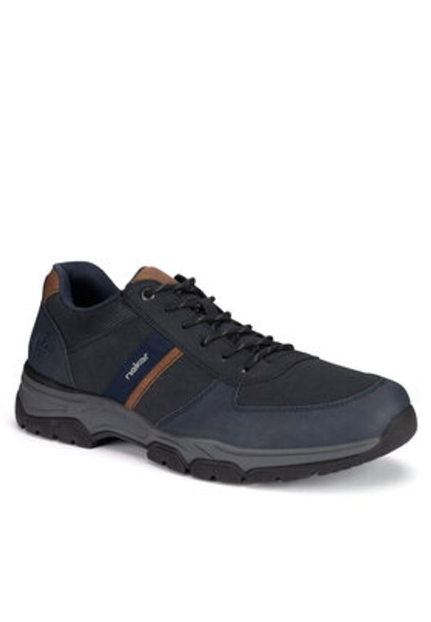 Rieker Półbuty 11211-14 Niebieski. Kolor: niebieski. Materiał: syntetyk