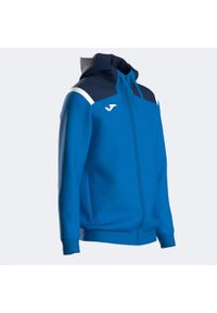 Bluza dresowa z kapturem Joma Toledo. Typ kołnierza: kaptur. Kolor: niebieski. Materiał: dresówka. Sport: piłka nożna #1