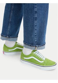 Vans Tenisówki Old Skool VN000D7ZFPB1 Zielony. Kolor: zielony. Materiał: skóra, zamsz #3