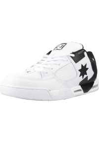 DC Shoes - Buty DC DC COMMAND Biały. Kolor: biały. Materiał: syntetyk, tkanina, skóra. Sport: turystyka piesza