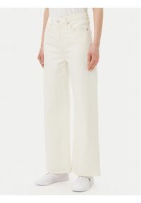 Levi's® Jeansy Ribcage A6081-0009 Écru Wide Leg