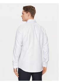 BOSS Koszula 50533039 Biały Slim Fit. Kolor: biały. Materiał: bawełna #3