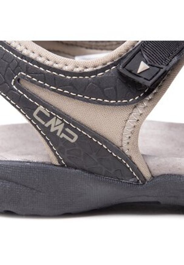 CMP Sandały Adib Wmn Hiking Sandal 39Q9536 Czarny. Kolor: czarny. Materiał: skóra