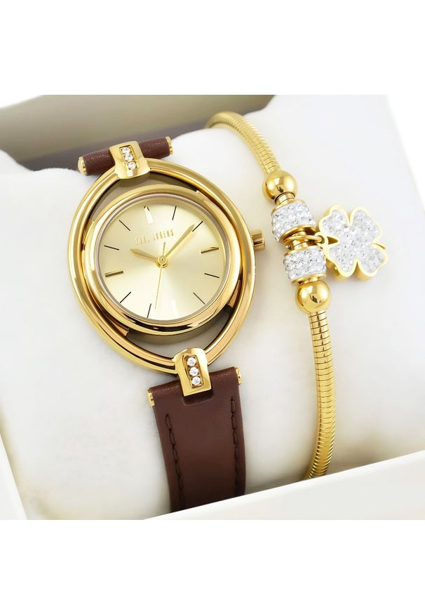 Zestaw damski zegarek Paul Lorens SELENA-4B2 + bransoletka