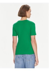 TOMMY HILFIGER - Tommy Hilfiger T-Shirt New Cody WW0WW40587 Zielony Slim Fit. Kolor: zielony. Materiał: bawełna