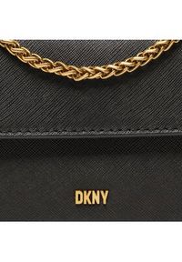 DKNY Torebka Minnie Shoulder Bag R2331T72 Czarny. Kolor: czarny. Materiał: skórzane #4