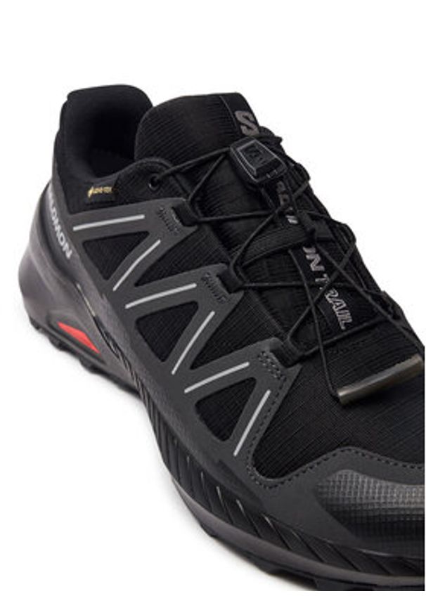 salomon - Salomon Buty do biegania Speedcross Peak Gore-Tex L47603500 Czarny. Kolor: czarny. Materiał: materiał. Technologia: Gore-Tex. Model: Salomon Speedcross