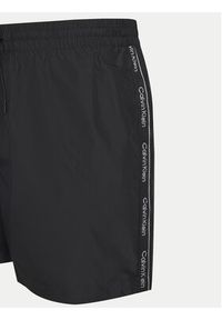 Calvin Klein Swimwear Szorty kąpielowe KM0KM01109 Czarny Regular Fit. Kolor: czarny. Materiał: syntetyk #7