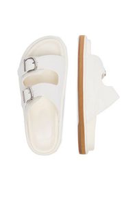 Guess Jeans Klapki EO-R26SS03458 Biały. Kolor: biały. Materiał: skóra #7