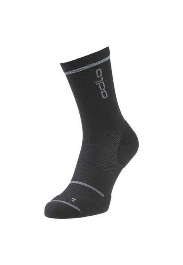 Skarpety Odlo CERAMICOOL REFLECTIVE. Kolor: czarny. Sport: kolarstwo, bieganie