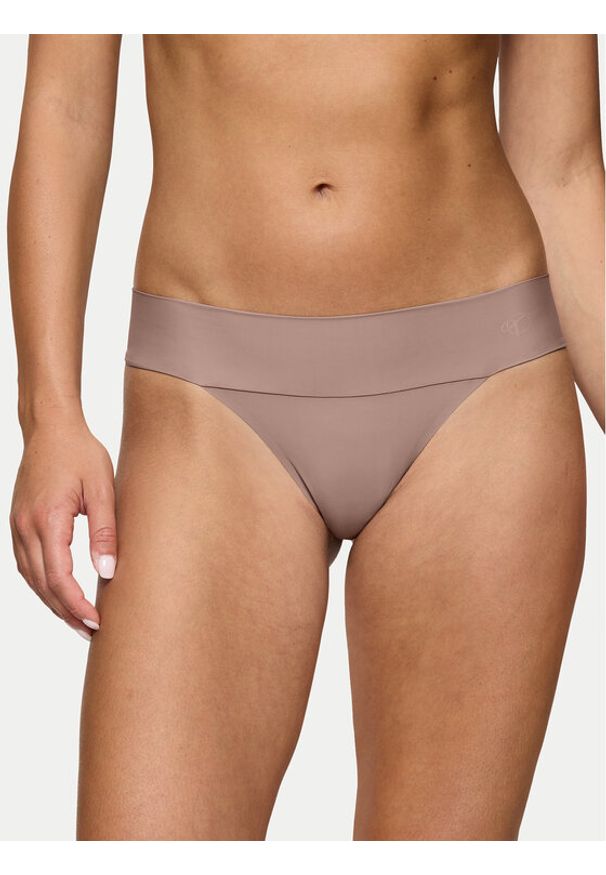 Triumph Stringi Make-Up Illusion 10218386 Brązowy. Kolor: brązowy. Materiał: syntetyk