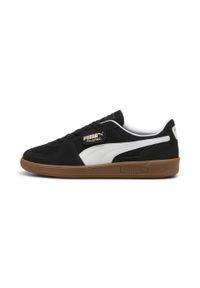 Buty do chodzenia męskie Puma 10 Palermo. Kolor: biały, czarny, wielokolorowy. Materiał: zamsz. Szerokość cholewki: normalna. Sport: turystyka piesza