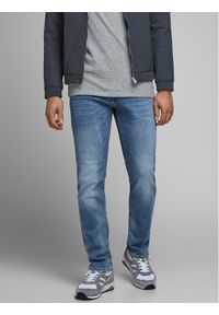 Jack & Jones - Jack&Jones Jeansy Tim 12146866 Niebieski Slim Fit. Kolor: niebieski