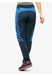 Spodnie turystyczne damskie Vaude Elope Slim Fit Pants. Kolor: niebieski