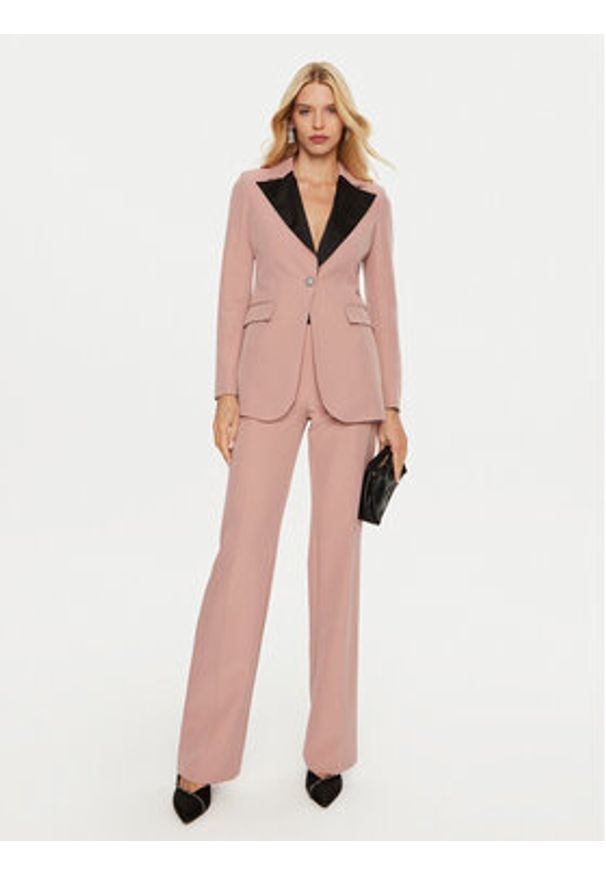 Artigli Marynarka ACGI000048 Różowy Regular Fit. Kolor: różowy. Materiał: syntetyk