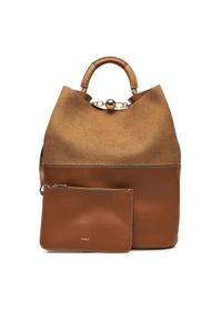 Furla Torebka Sfera M WB01786 BX3924 BG 4085S Brązowy. Kolor: brązowy. Materiał: skórzane
