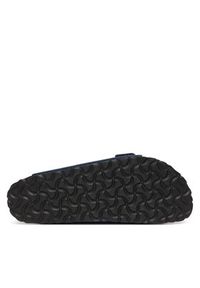 Birkenstock Klapki Arizona 1030895 Granatowy. Kolor: niebieski. Materiał: skóra, zamsz