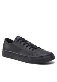 Tommy Jeans Tenisówki Leather Vulc EM0EM01047 Czarny. Kolor: czarny. Materiał: skóra #6