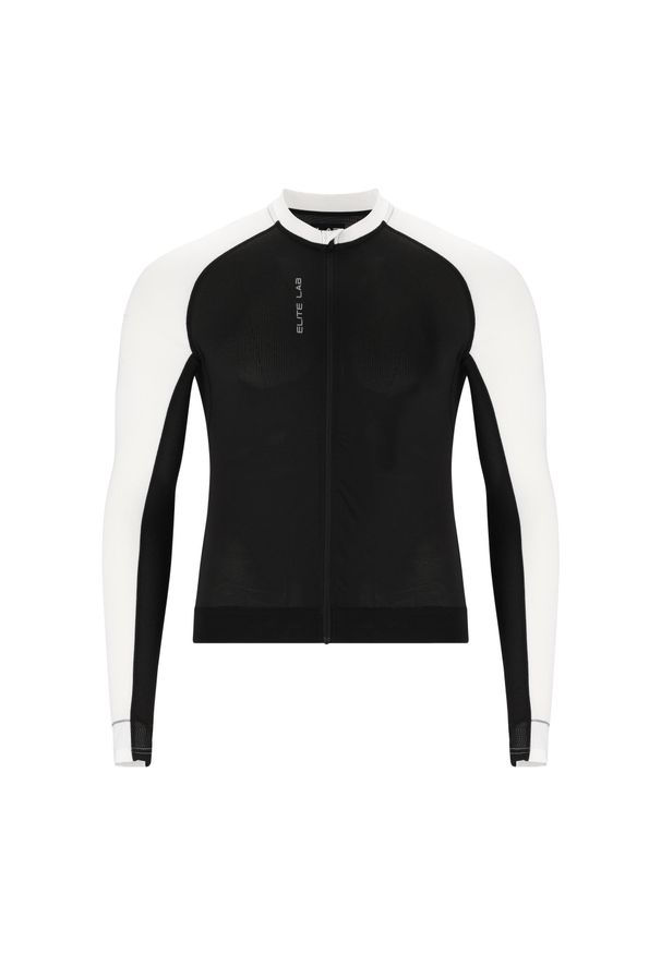 ELITE LAB - Dżersej z długim rękawem Elite Lab Elite X1. Kolor: wielokolorowy, biały, czarny. Materiał: jersey. Długość rękawa: długi rękaw. Długość: długie. Sport: kolarstwo
