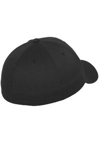 FLEXFIT - Wełniana Czesana Czapka Unisex. Kolor: czarny, brązowy, zielony, wielokolorowy. Materiał: wełna