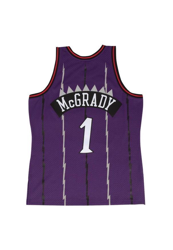 Mitchell & Ness - Jersey Toronto Raptors Swingman. Kolor: wielokolorowy, fioletowy, czerwony. Materiał: jersey. Sport: koszykówka