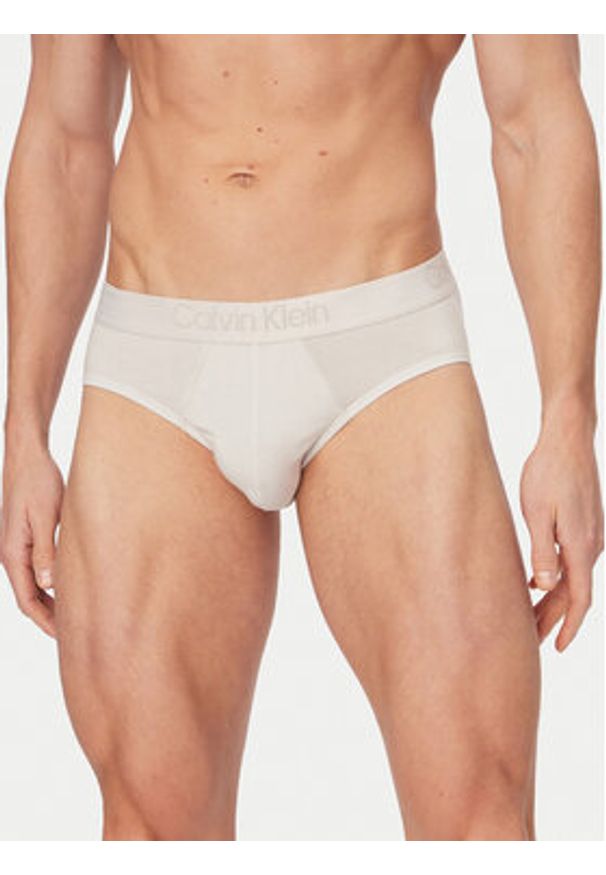 Calvin Klein Underwear Komplet slipów 000NB3650A Kolorowy. Materiał: lyocell. Wzór: kolorowy