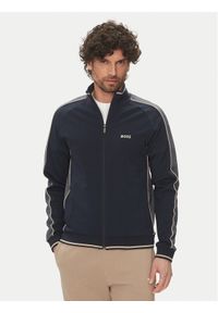 BOSS Bluza 50540792 Granatowy Regular Fit. Kolor: niebieski. Materiał: bawełna, syntetyk #1