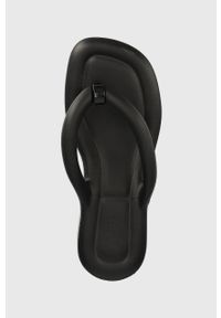melissa - Melissa japonki Free Platform Ad damskie kolor czarny na platformie. Kolor: czarny. Materiał: materiał, guma, kauczuk. Wzór: gładki. Obcas: na platformie #2