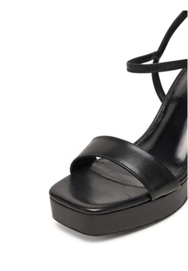 Gino Rossi Sandały ALIA -119229 Czarny. Kolor: czarny. Materiał: skóra