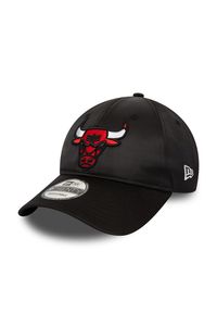 Czapka z daszkiem New Era NBA Chicago Bulls. Kolor: czarny. Materiał: satyna