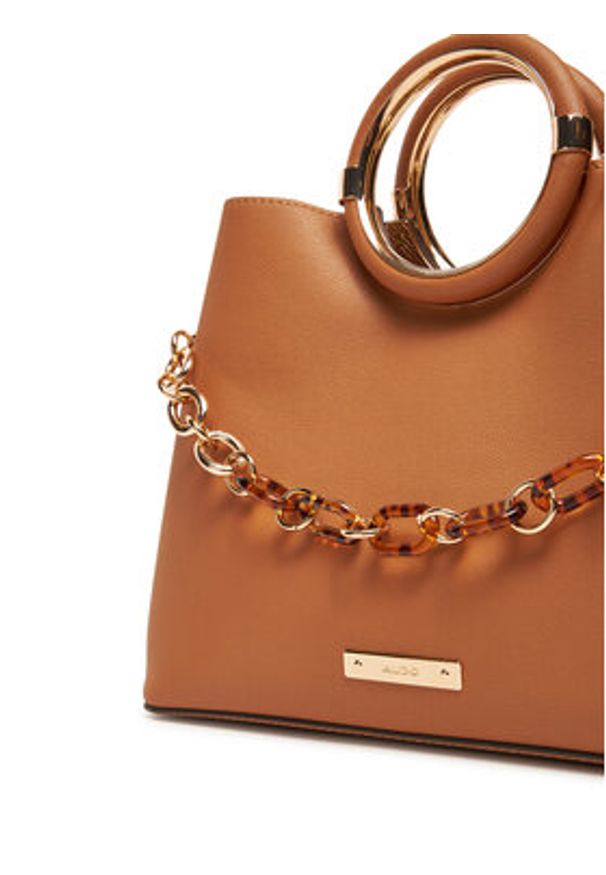 Aldo Torebka Dovie 13989655 Brązowy. Kolor: brązowy. Materiał: skórzane