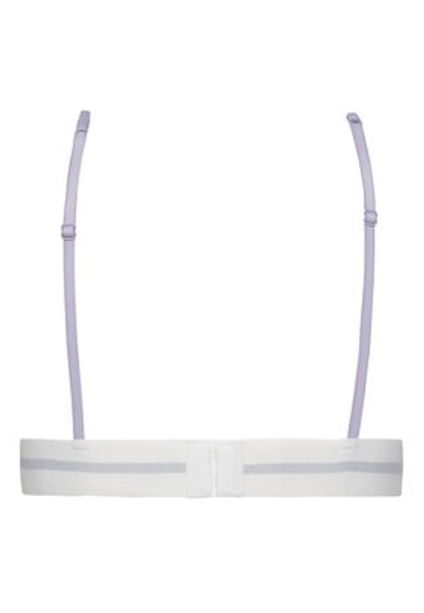 Calvin Klein Underwear Biustonosz braletka LV00QF8248 Fioletowy. Kolor: fioletowy. Materiał: bawełna