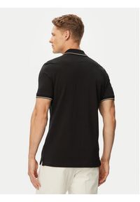 Beverly Hills Polo Club Polo P-SS26M-P42561 Czarny Regular Fit. Typ kołnierza: polo. Kolor: czarny. Materiał: bawełna #4