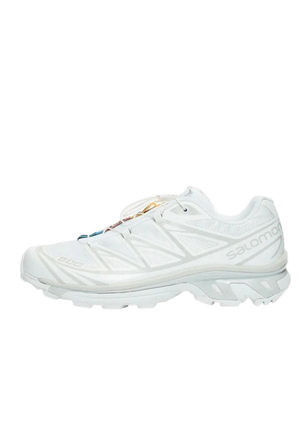 salomon - Buty do chodzenia męskie Salomon Xt-6. Kolor: biały. Materiał: materiał, syntetyk. Szerokość cholewki: normalna. Sport: turystyka piesza