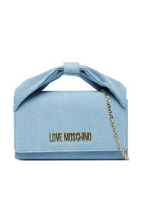Love Moschino - LOVE MOSCHINO Torebka JC4251PP0MKR0700 Niebieski. Kolor: niebieski