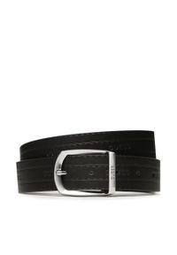 Pasek Męski Guess Not Coordinated Belts BM7763 LEA35 BLA. Kolor: czarny. Materiał: skóra