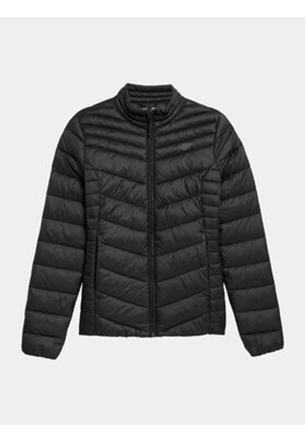 4f - 4F Kurtka przejściowa 4FAW23TDJAF224 Czarny Slim Fit. Kolor: czarny. Materiał: syntetyk