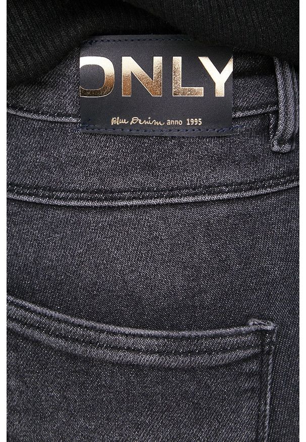 only - Only Jeansy damskie high waist. Stan: podwyższony. Kolor: szary