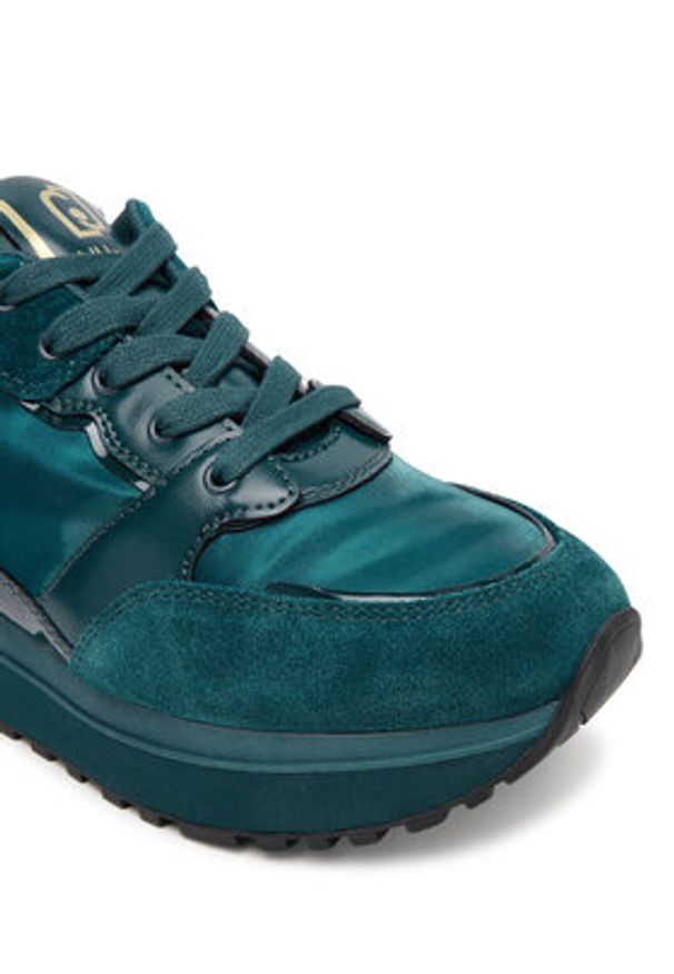 Liu Jo Sneakersy Maxi Wonder 91 BF5005 PX522 Niebieski. Kolor: niebieski. Materiał: skóra, zamsz