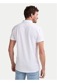 Petrol Industries Polo M-ROS-POL002 Biały Regular Fit. Typ kołnierza: polo. Kolor: biały. Materiał: bawełna #6