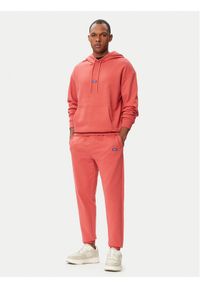 Hugo - HUGO Dres Nalonso Nap 50522369 Czerwony Regular Fit. Kolor: czerwony. Materiał: bawełna #1