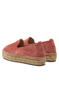 Manebi Espadryle Hamptons Double Sole Espadrilles R 7.0 D0 Różowy. Kolor: różowy