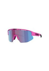 BLIZ - Okulary przeciwsłoneczne rowerowe dla dorosłych Bliz Matrix Nordic Light. Kolor: fioletowy, wielokolorowy, niebieski, różowy. Sport: kolarstwo, narciarstwo